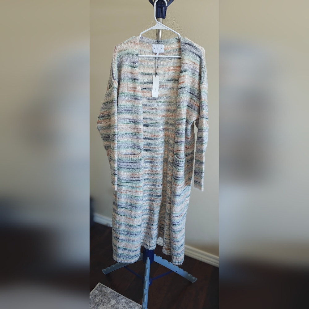 Striped Women's Cardigan